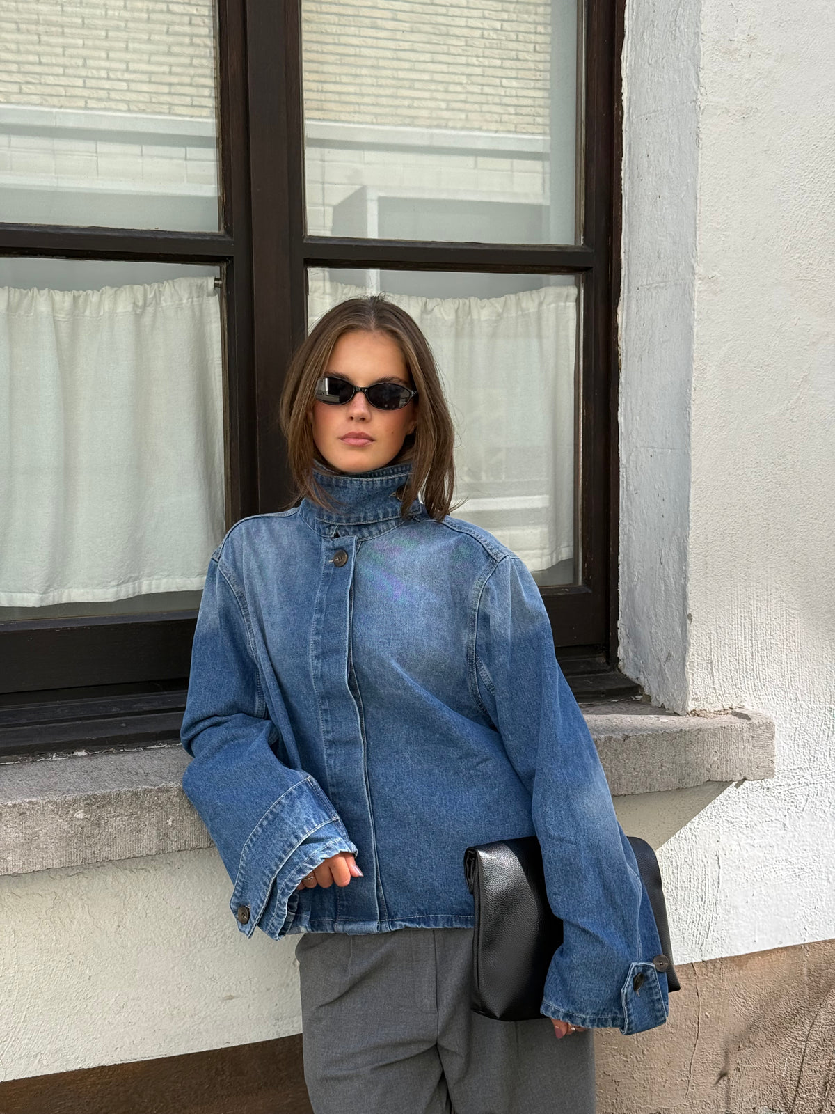 Elin | Denim Collar Jacket