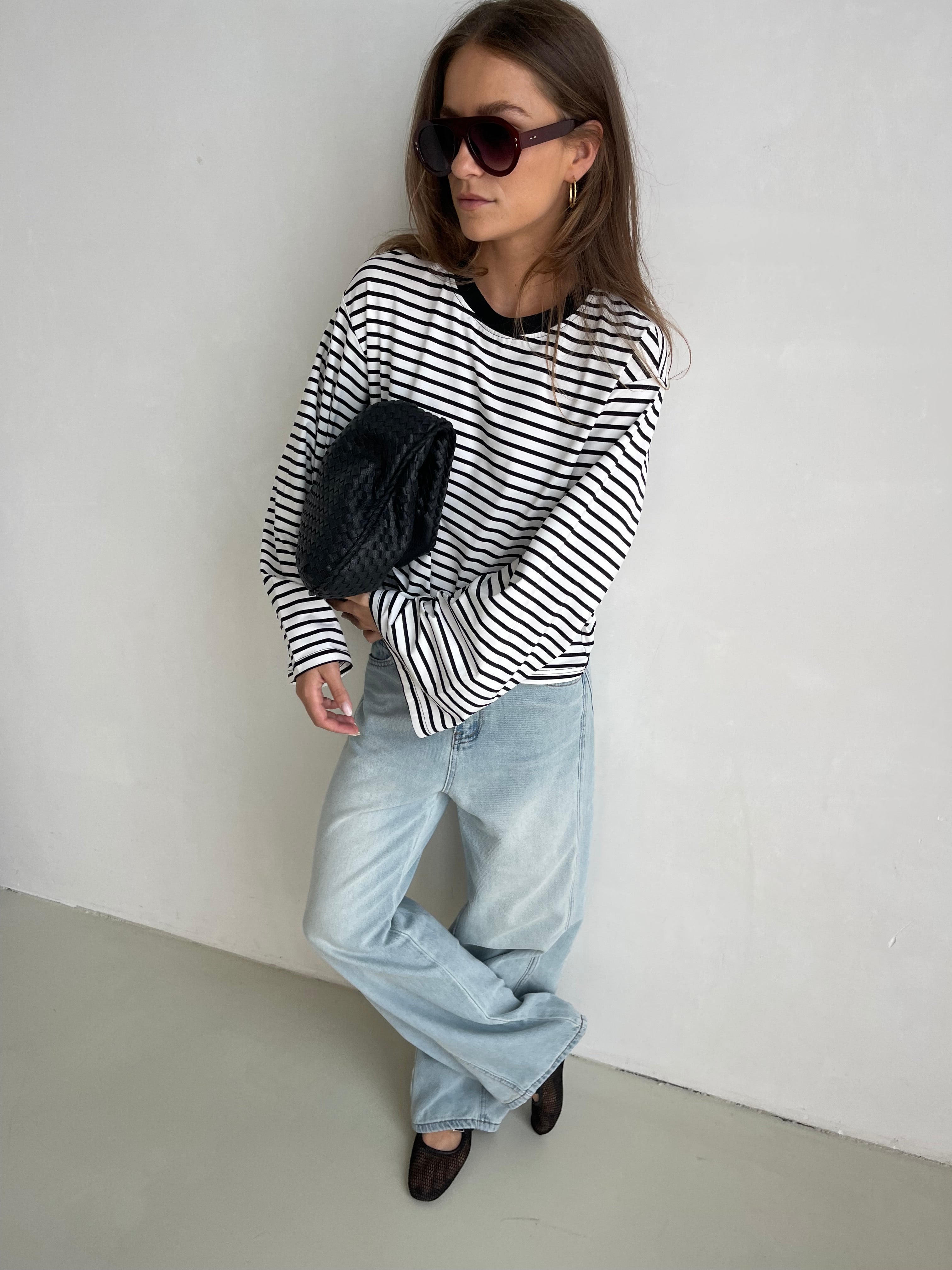 Addison | Striped Wide Sleeve Top