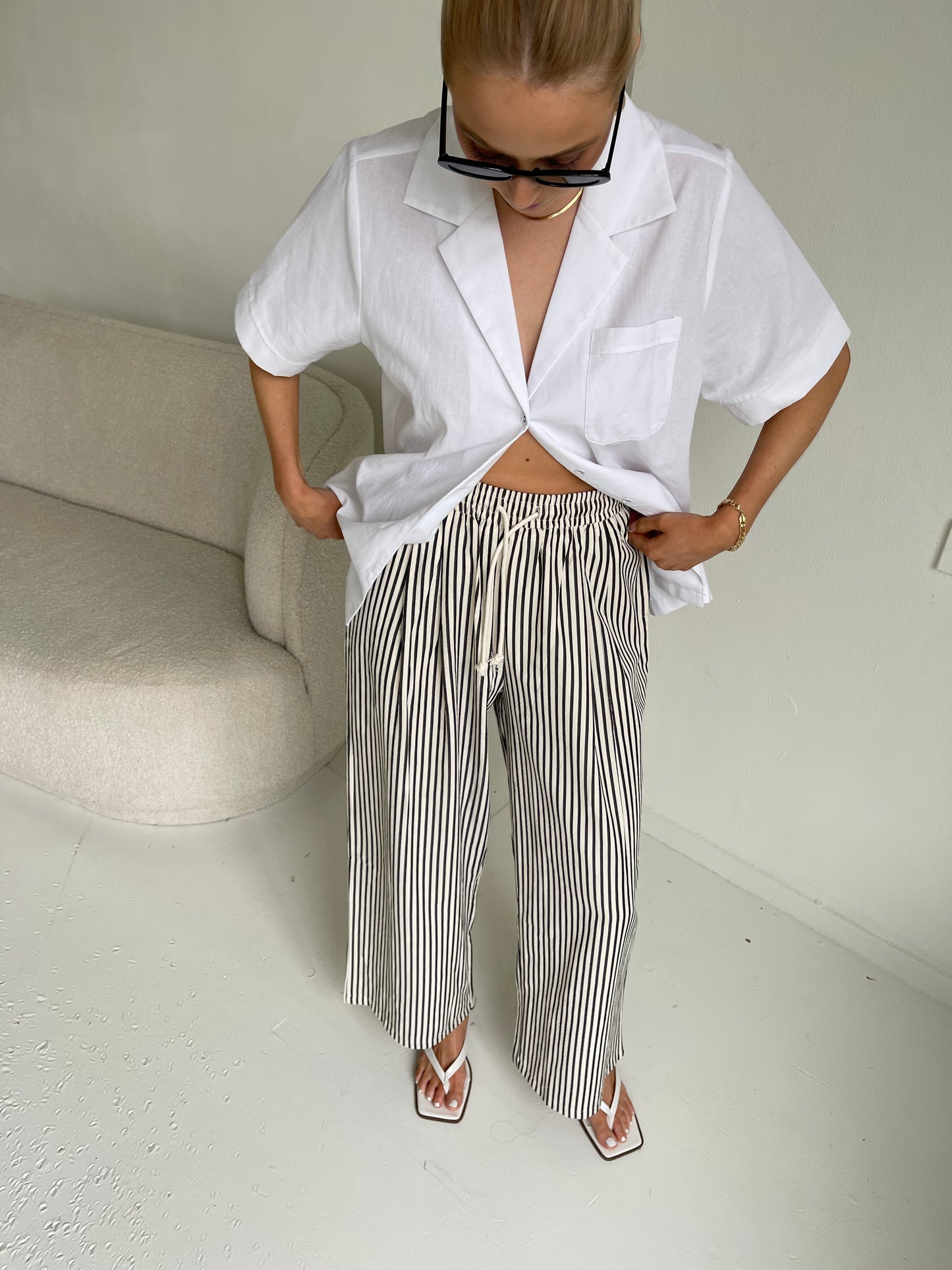 Pax | Striped Relaxed Trousers