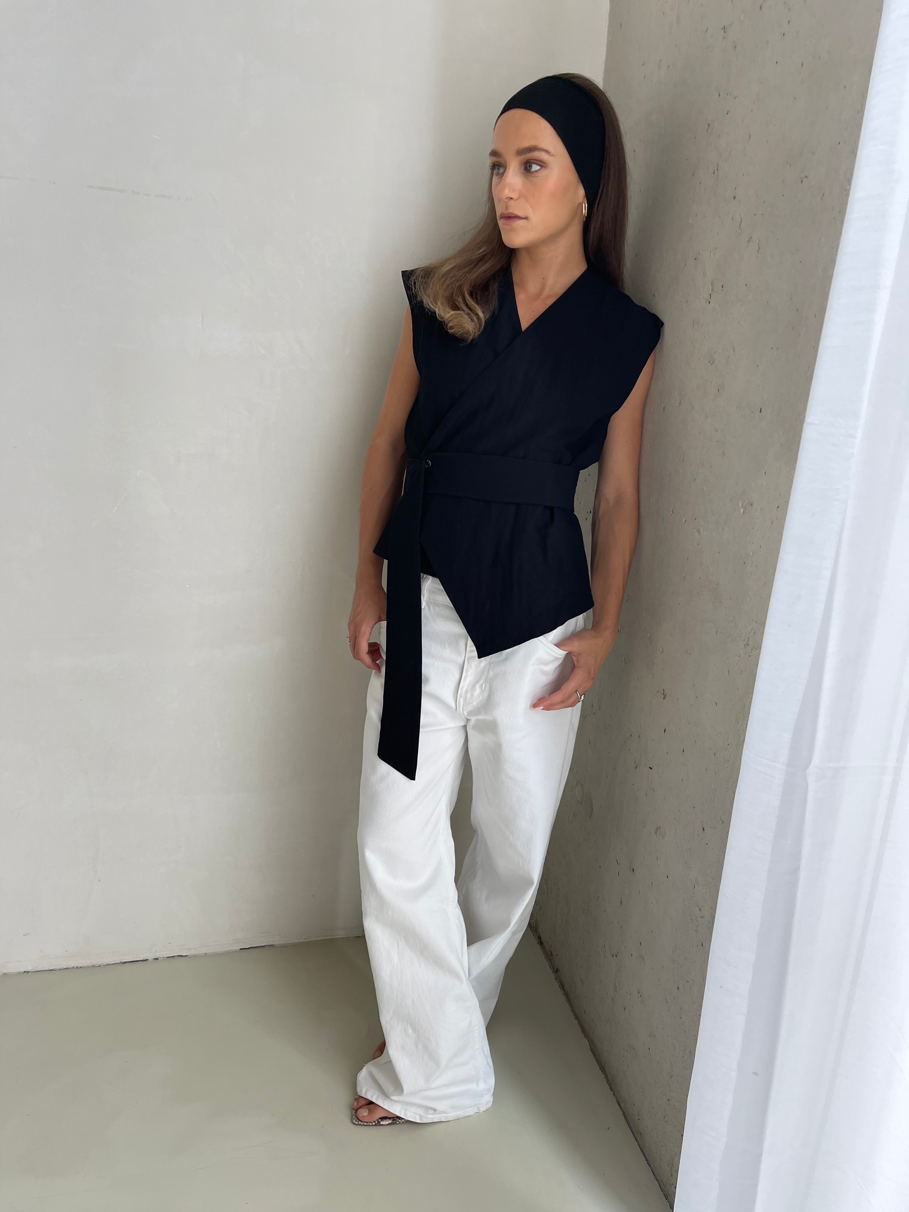Aura | Waist Band Top