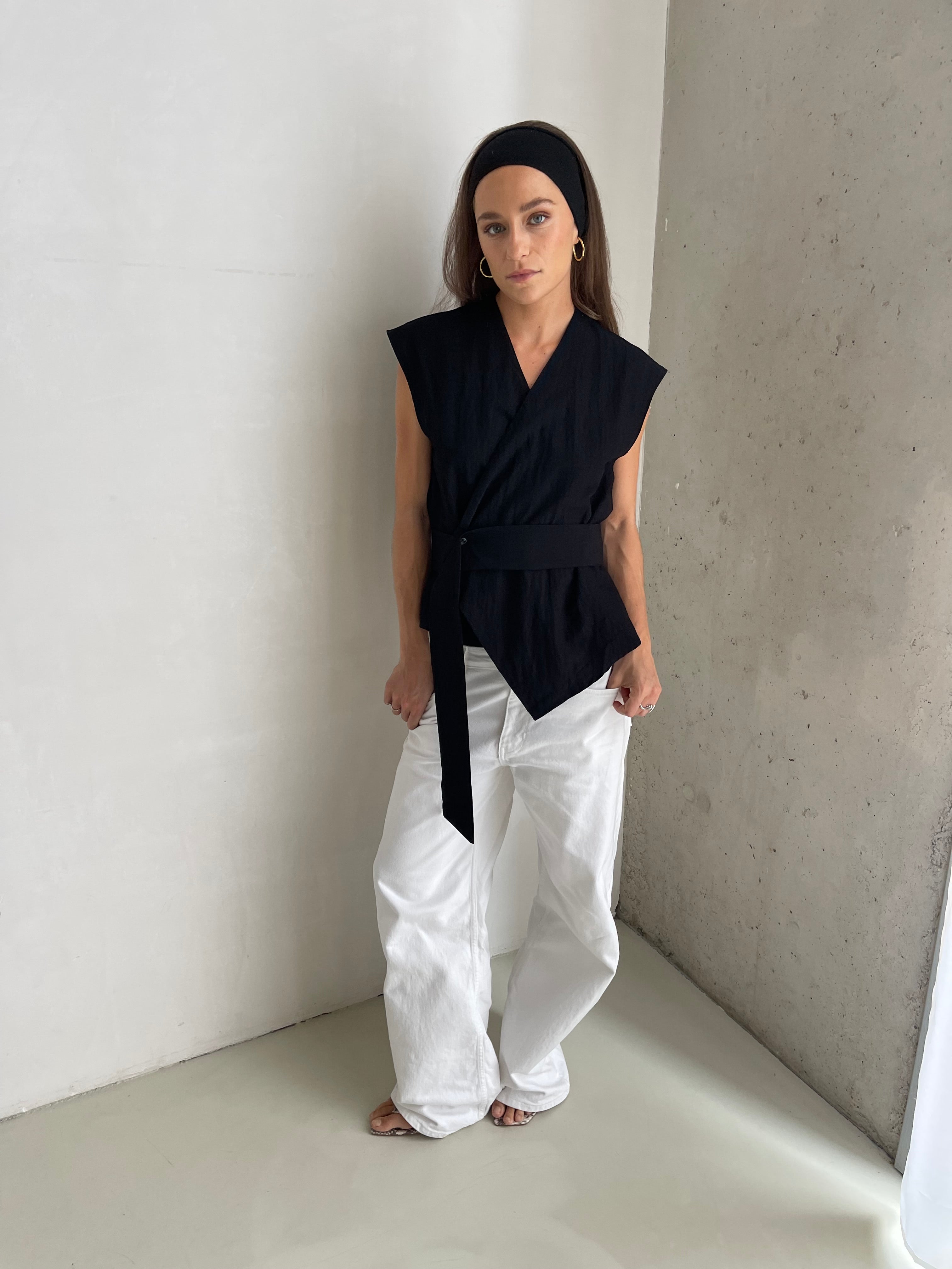 Aura | Waist Band Top
