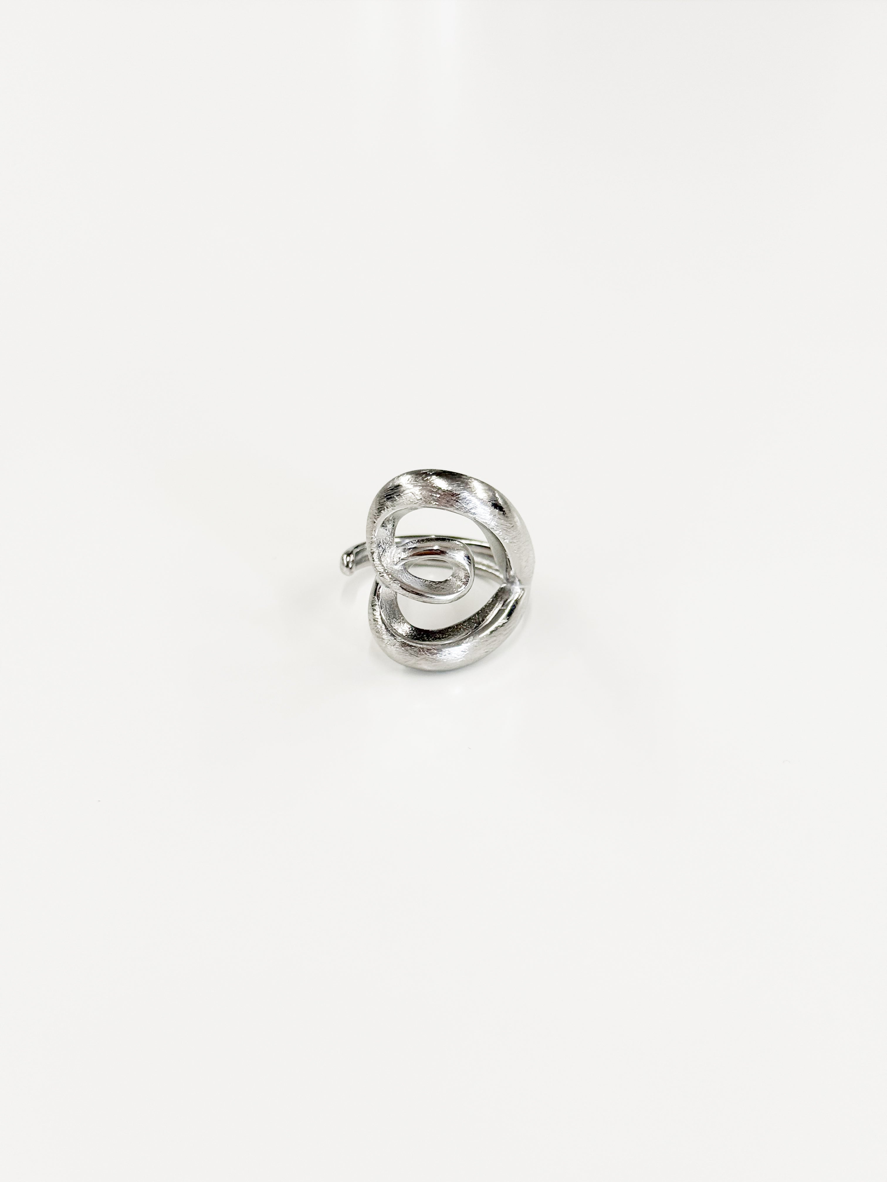 Lyra | Twist Ring - Silver