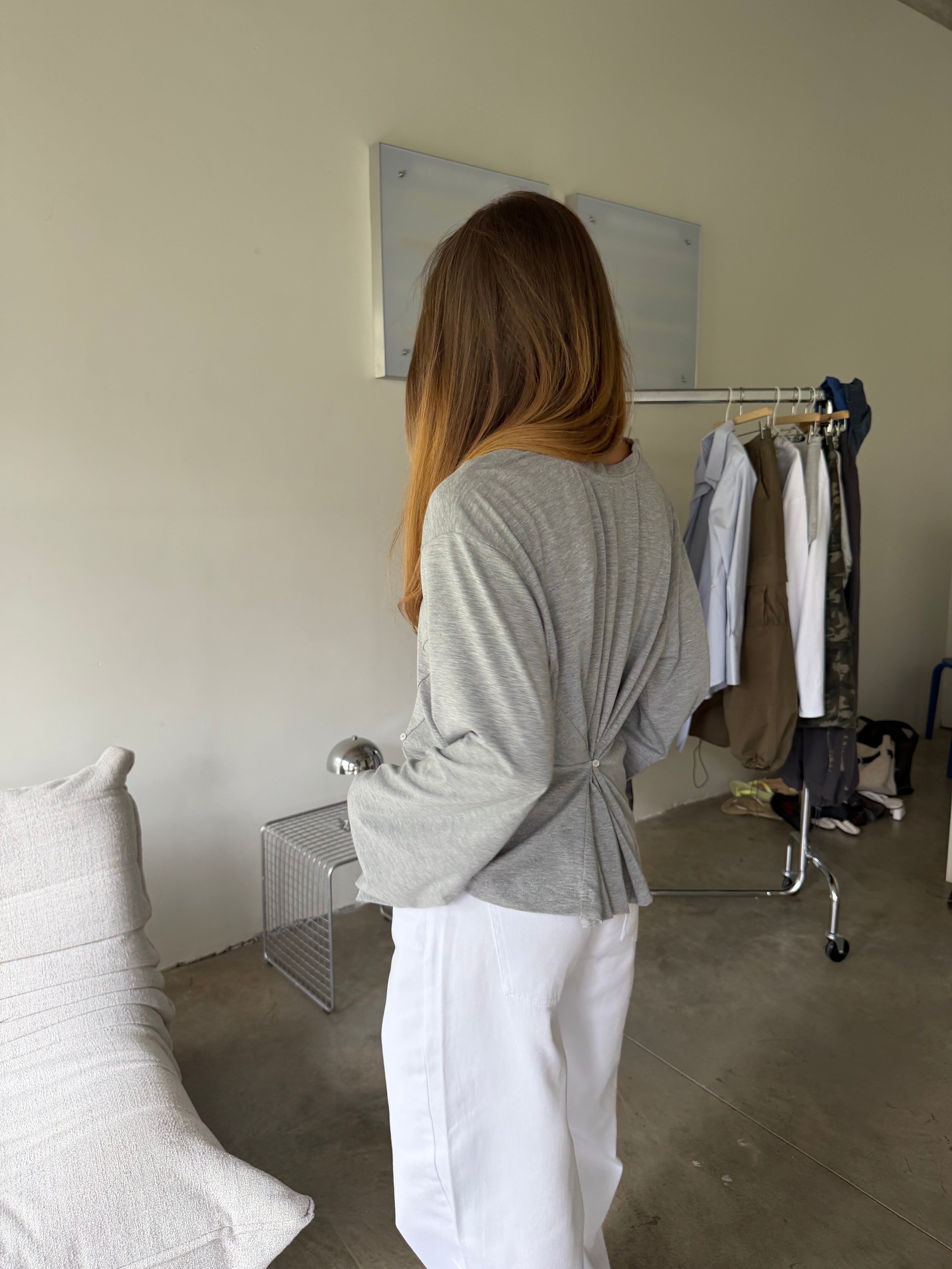 Adelle | Buttoned Wrap Longsleeve