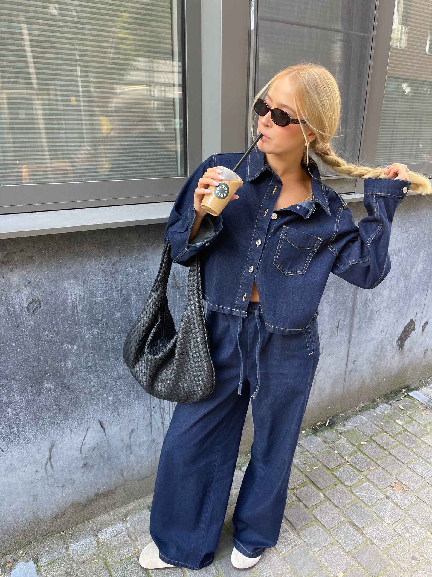 Sutton | Denim Blouse