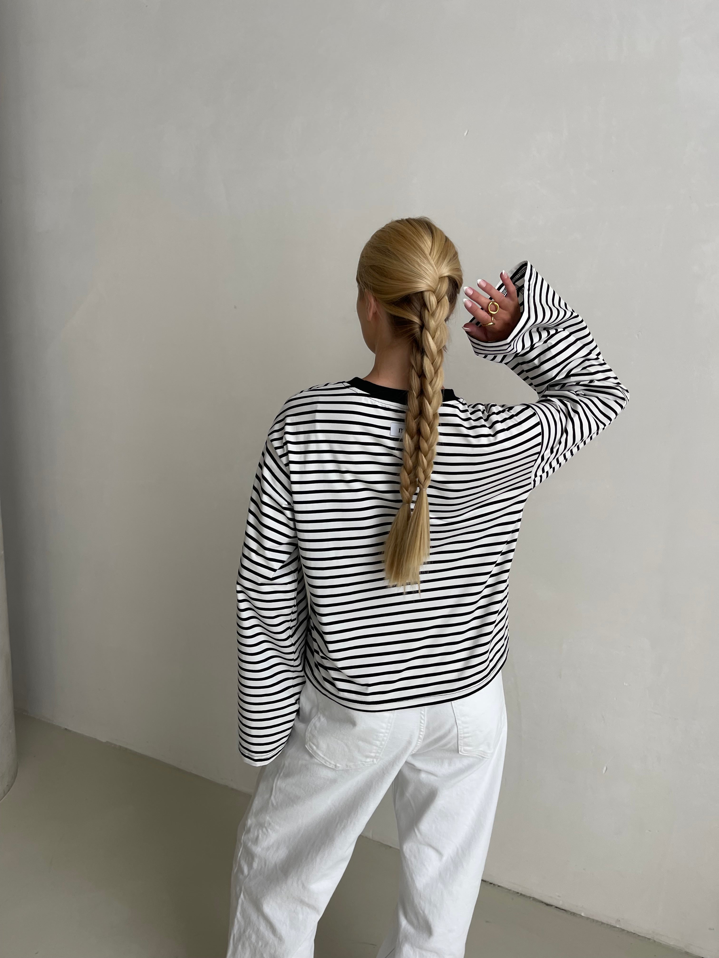Addison | Striped Wide Sleeve Top