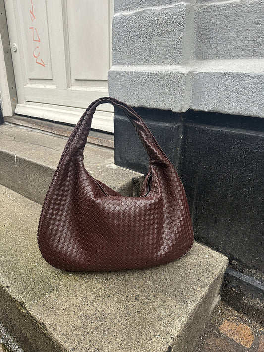 Lane | Woven Bag - Brown